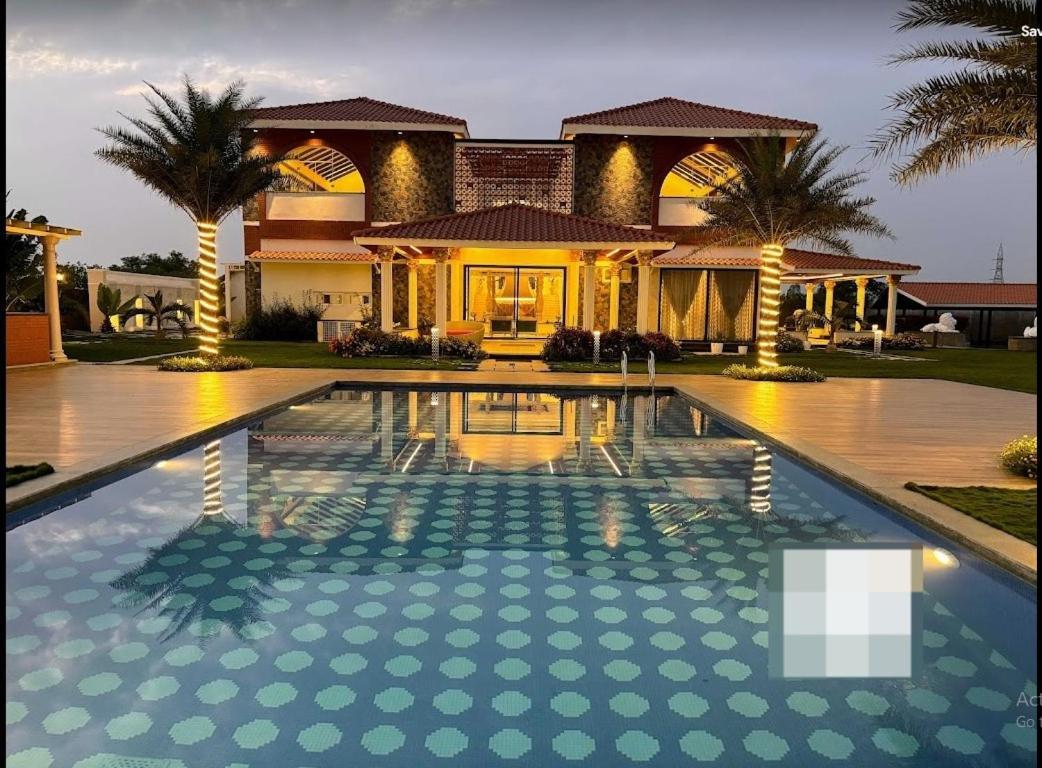 Redhomex Cove Castle Villa Hyderabad Exterior foto